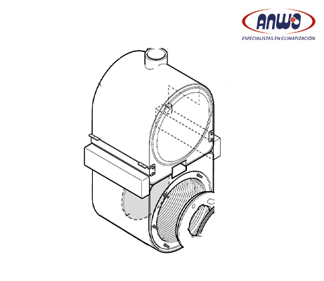 INTERCAMBIADOR DE CALOR LUNA HT 1.650 70 KW